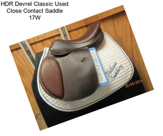 HDR Devrel Classic Used Close Contact Saddle 17\