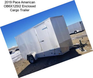 2019 Pace American OB6X12SI2 Enclosed Cargo Trailer