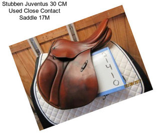 Stubben Juventus 30 CM Used Close Contact Saddle 17\