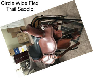 Circle Wide Flex Trail Saddle