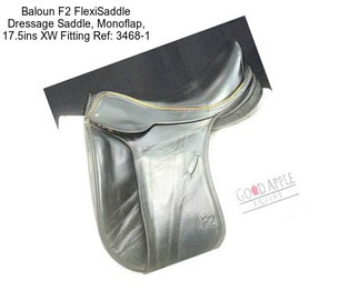 Baloun F2 FlexiSaddle Dressage Saddle, Monoflap, 17.5ins XW Fitting Ref: 3468-1
