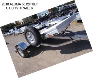 2018 ALUMA 6812HTILT UTILITY TRAILER