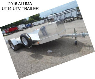 2016 ALUMA UT14 UTV TRAILER