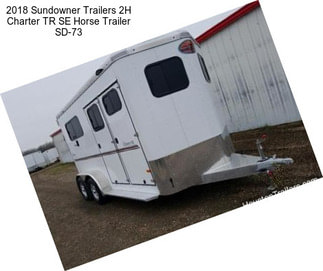 2018 Sundowner Trailers 2H Charter TR SE Horse Trailer SD-73