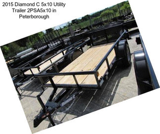 2015 Diamond C 5x10 Utility Trailer 2PSA5x10 in Peterborough