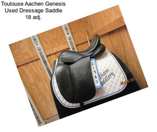 Toulouse Aachen Genesis Used Dressage Saddle 18\