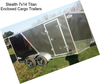 Stealth 7x14 Titan Enclosed Cargo Trailers