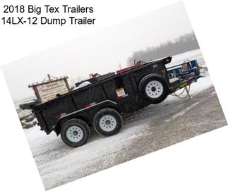 2018 Big Tex Trailers 14LX-12 Dump Trailer