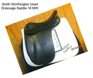 Smith Worthington Used Dressage Saddle 18\