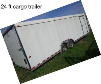 24 ft cargo trailer