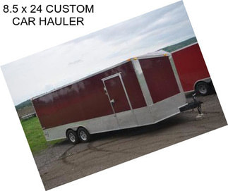 8.5 x 24 CUSTOM CAR HAULER