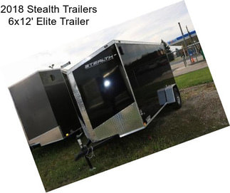 2018 Stealth Trailers 6x12\' Elite Trailer