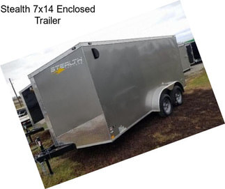 Stealth 7x14 Enclosed Trailer