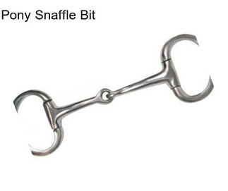 Pony Snaffle Bit