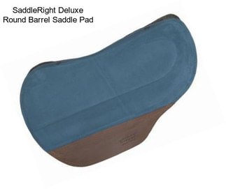 SaddleRight Deluxe Round Barrel Saddle Pad