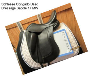 Schleese Obrigado Used Dressage Saddle 17\