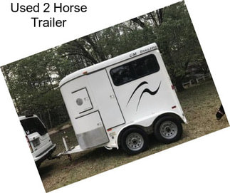 Used 2 Horse Trailer