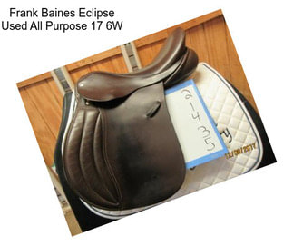 Frank Baines Eclipse Used All Purpose 17\