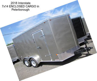 2018 Interstate 7x14 ENCLOSED CARGO in Peterborough