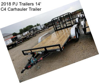 2018 PJ Trailers 14\' C4 Carhauler Trailer