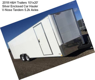 2018 H&H Trailers 101\