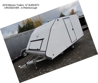 2018 Mission Trailers 12\' SLED/ATV CROSSOVER - in Peterborough