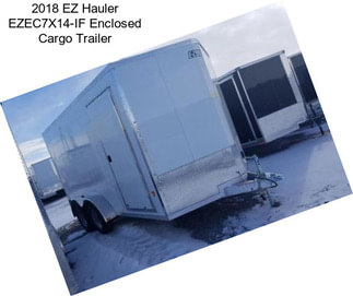 2018 EZ Hauler EZEC7X14-IF Enclosed Cargo Trailer