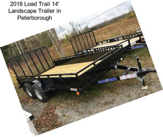 2018 Load Trail 14\' Landscape Trailer in Peterborough