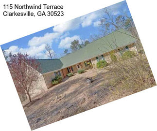 115 Northwind Terrace Clarkesville, GA 30523