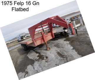 1975 Felp 16 Gn Flatbed