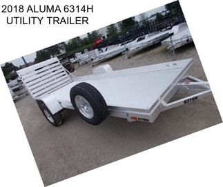 2018 ALUMA 6314H UTILITY TRAILER