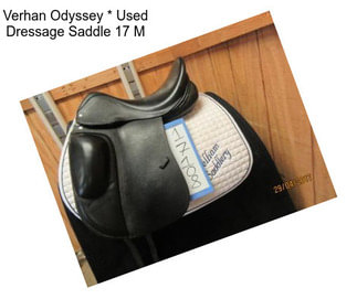 Verhan Odyssey * Used Dressage Saddle 17\