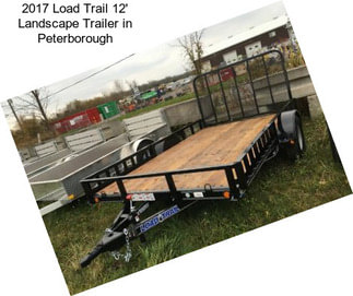 2017 Load Trail 12\' Landscape Trailer in Peterborough