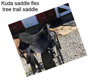 Kuda saddle flex tree trail saddle