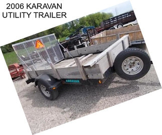 2006 KARAVAN UTILITY TRAILER