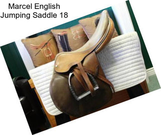 Marcel English Jumping Saddle 18\