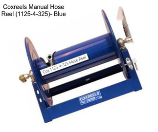 Coxreels Manual Hose Reel (1125-4-325)- Blue