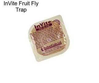 InVite Fruit Fly Trap