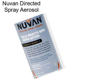 Nuvan Directed Spray Aerosol