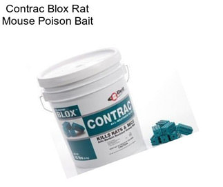 Contrac Blox Rat Mouse Poison Bait