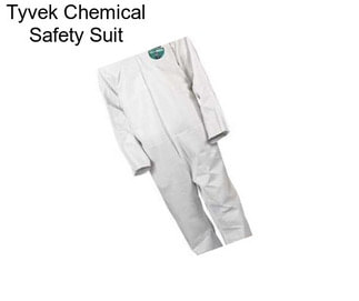 Tyvek Chemical Safety Suit