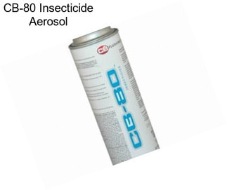 CB-80 Insecticide Aerosol