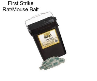 First Strike Rat/Mouse Bait