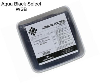 Aqua Black Select WSB