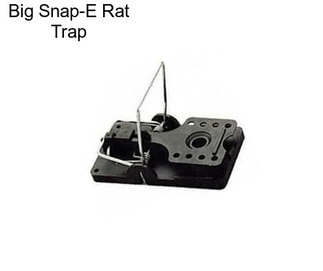 Big Snap-E Rat Trap