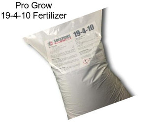 Pro Grow 19-4-10 Fertilizer