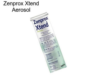 Zenprox Xtend Aerosol