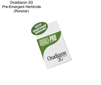 Oxadiazon 2G Pre-Emergent Herbicide (Ronstar)