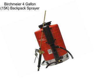 Birchmeier 4 Gallon (15K) Backpack Sprayer