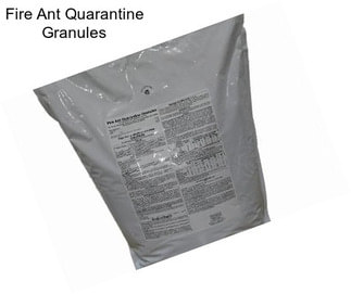 Fire Ant Quarantine Granules